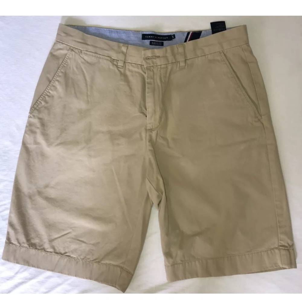 Tommy Hilfiger Classic Fit Khaki Shorts Size 34